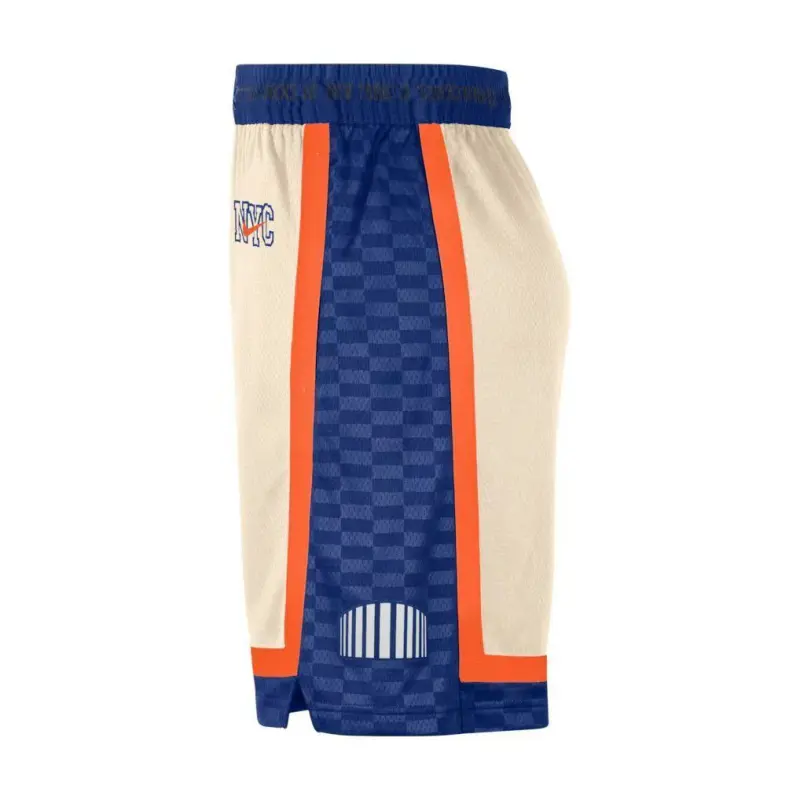 Pantalón Corto New York Knicks 2026 Beige  City Edition