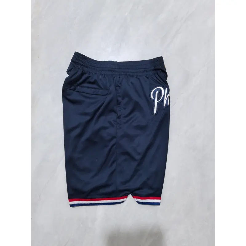 Pantalón Corto Philadelphia 76ers 2026 Azul Oscuro City Edition