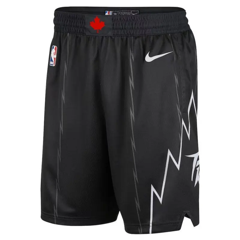 Pantalón Corto Toronto Raptors 2026 Negro City Edition