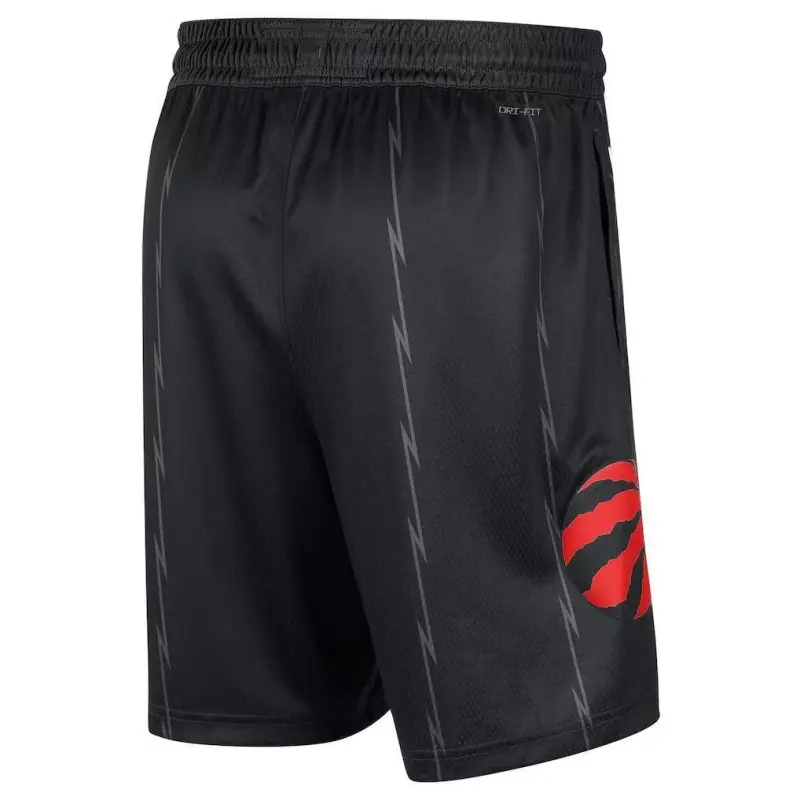 Pantalón Corto Toronto Raptors 2026 Negro City Edition
