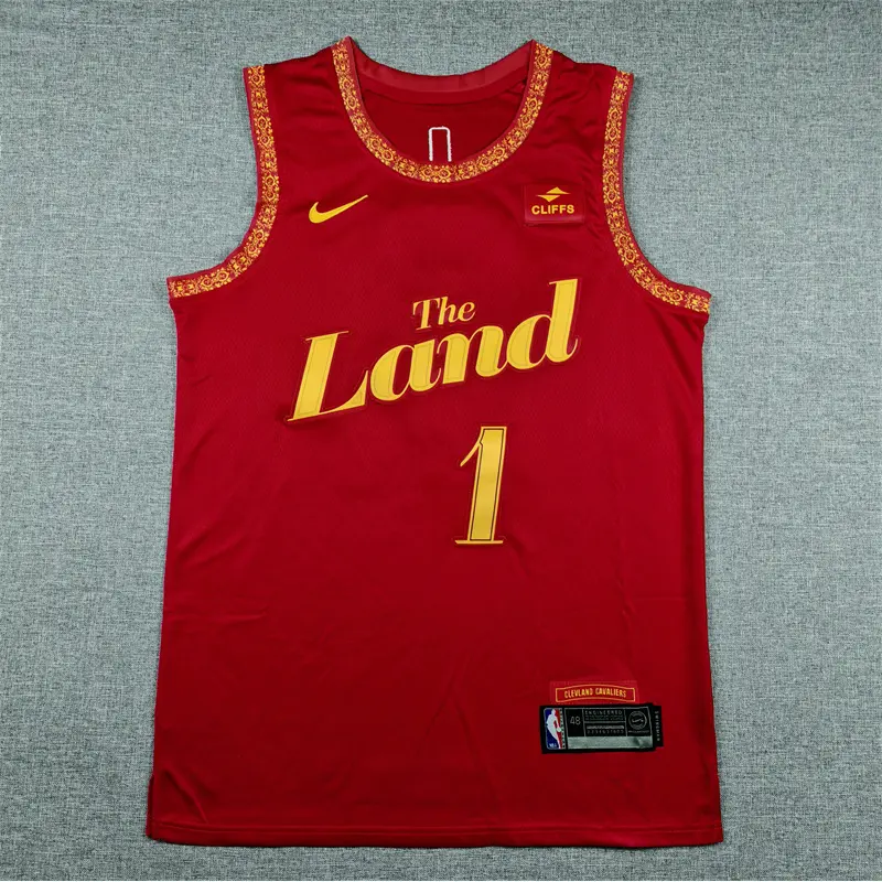 Camiseta James Harden #1 Cleveland Cavaliers 2026 Rojo City Edition