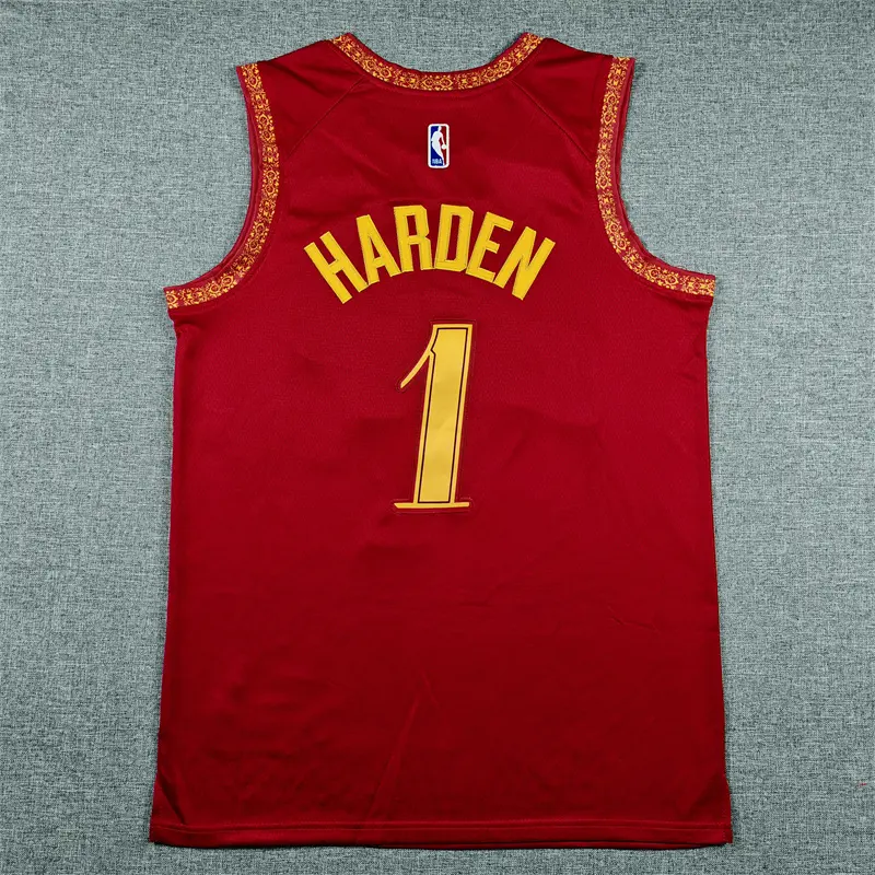 Camiseta James Harden #1 Cleveland Cavaliers 2026 Rojo City Edition