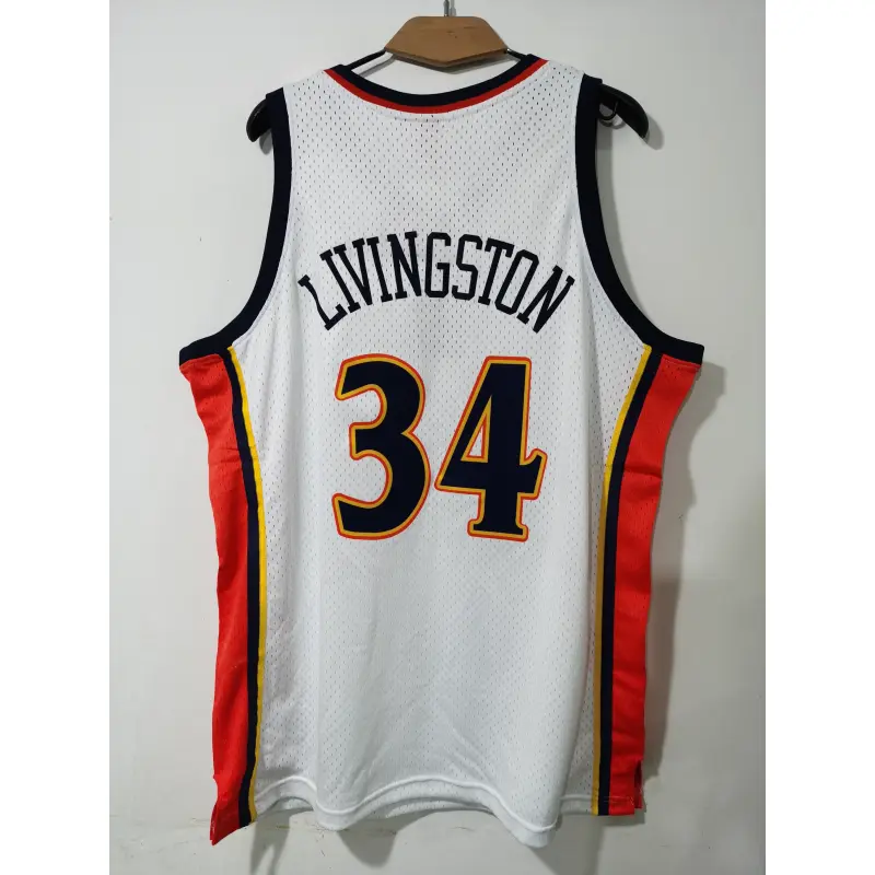 Camiseta Shaun Livingston #34 Golden State Warriors Blanco