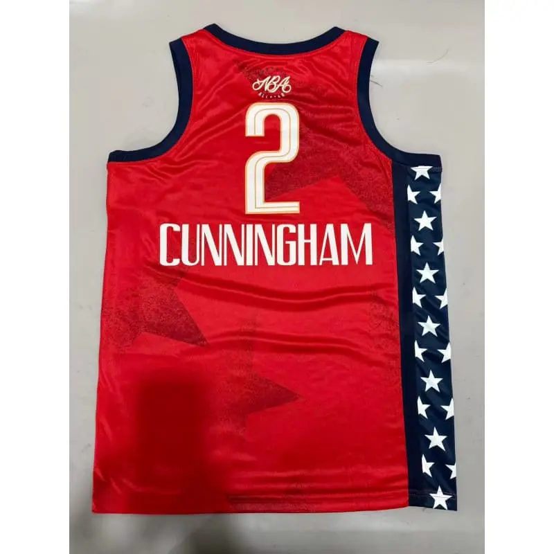 Camiseta Cade Cunningham #2 All-Star 2026 Rojo