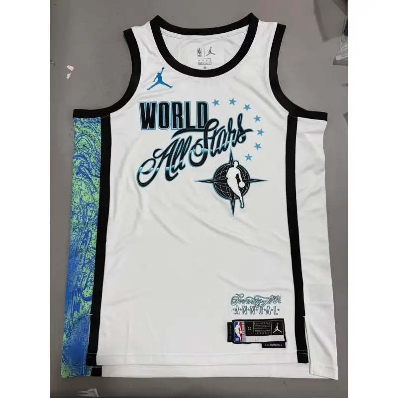 Camiseta Deni Avdija #8 All-Star 2026 Blanco