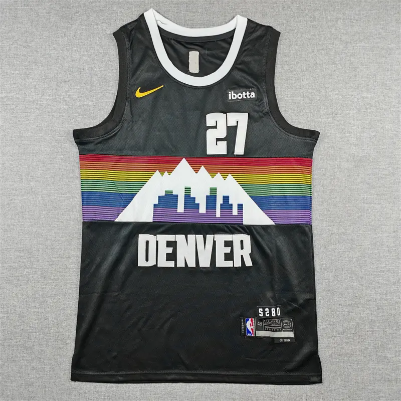 Camiseta Jamal Murray #27 Denver Nuggets 2026 Negro City Edition