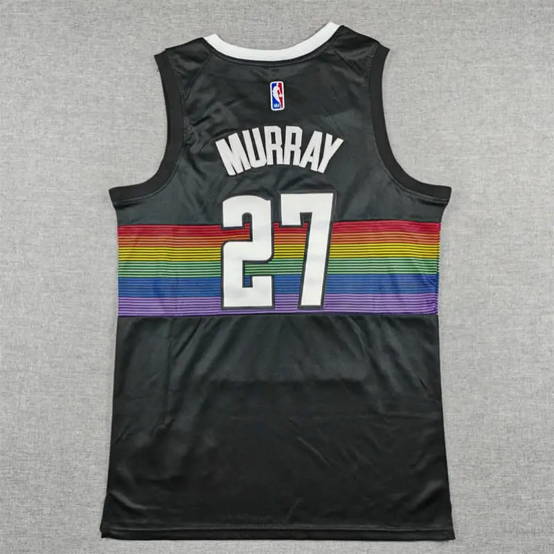 Camiseta Jamal Murray #27 Denver Nuggets 2026 Negro City Edition