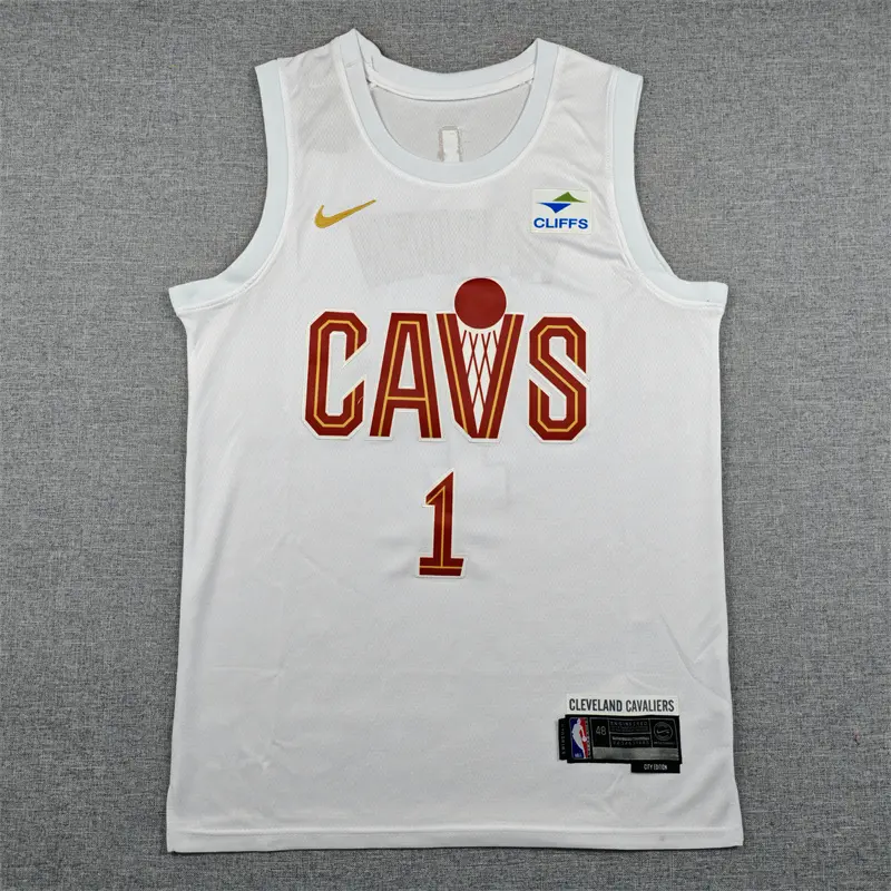 Camiseta James Harden #1 Cleveland Cavaliers 2026 Blanco