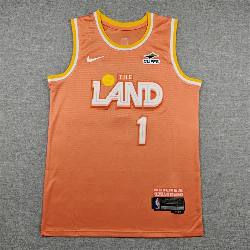 Camiseta James Harden #1 Cleveland Cavaliers 2026 Naranja City Edition
