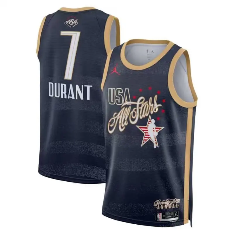 Camiseta Kevin Durant #7 All-Star 2026 Azul Oscuro