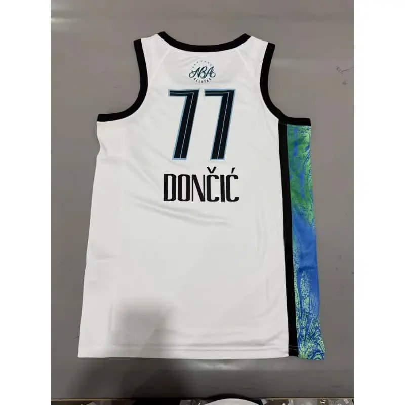 Camiseta Luka Dončić #77 All-Star 2026 Blanco