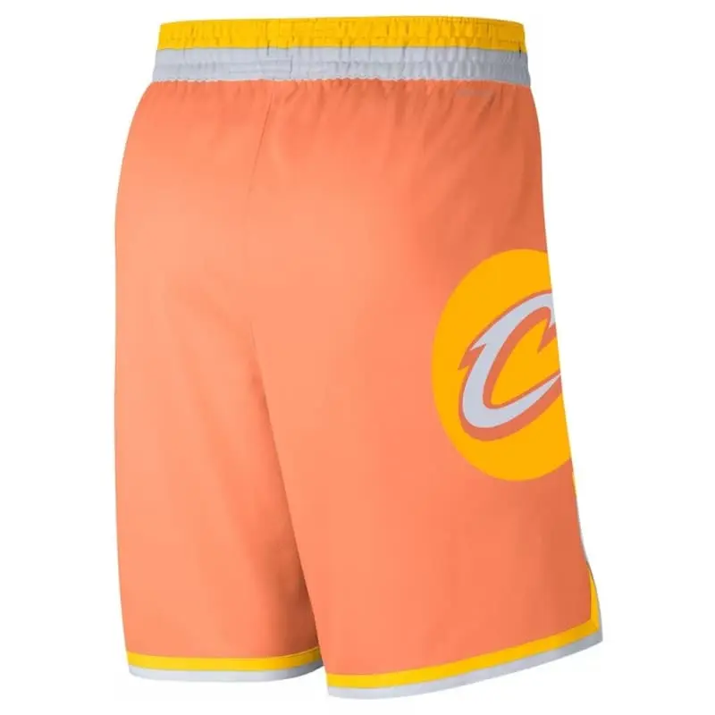 Pantalón Corto Cleveland Cavaliers 2026 Naranja City Edition
