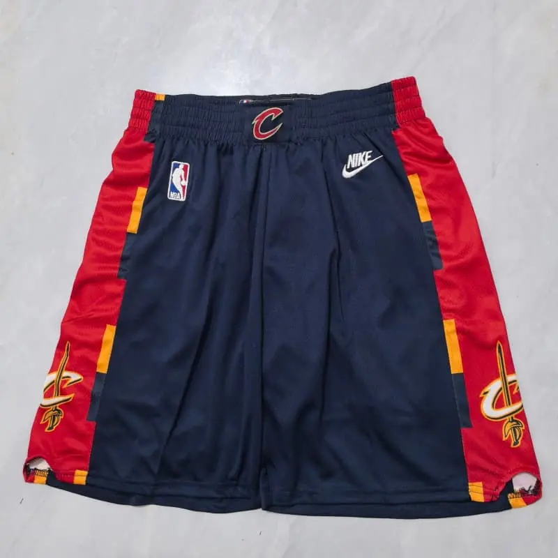 Pantalón Corto Cleveland Cavaliers 2026 Retro Azul Oscuro City Edition