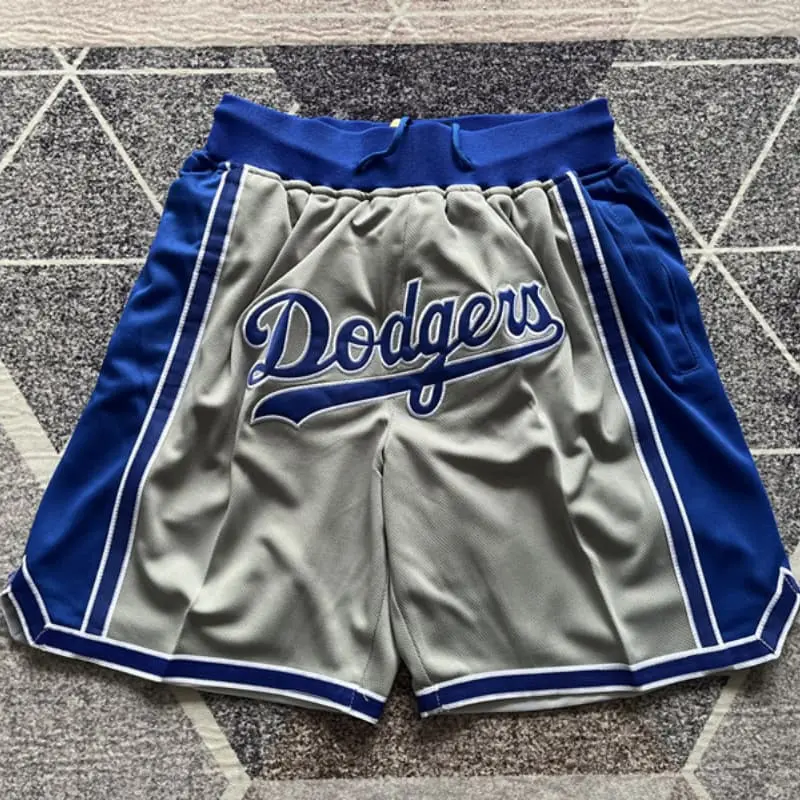 Pantalón Corto de Bolsillo Los Angeles Dodgers Gris