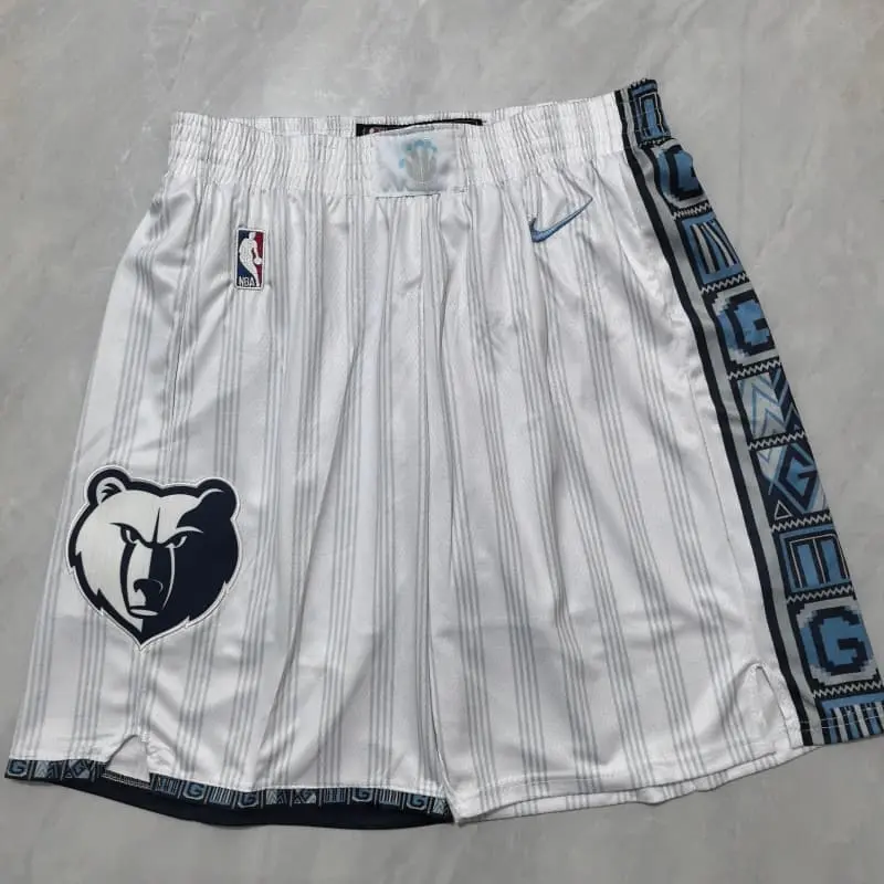Pantalón Corto Memphis Grizzlies 2026 City Edition Blanco