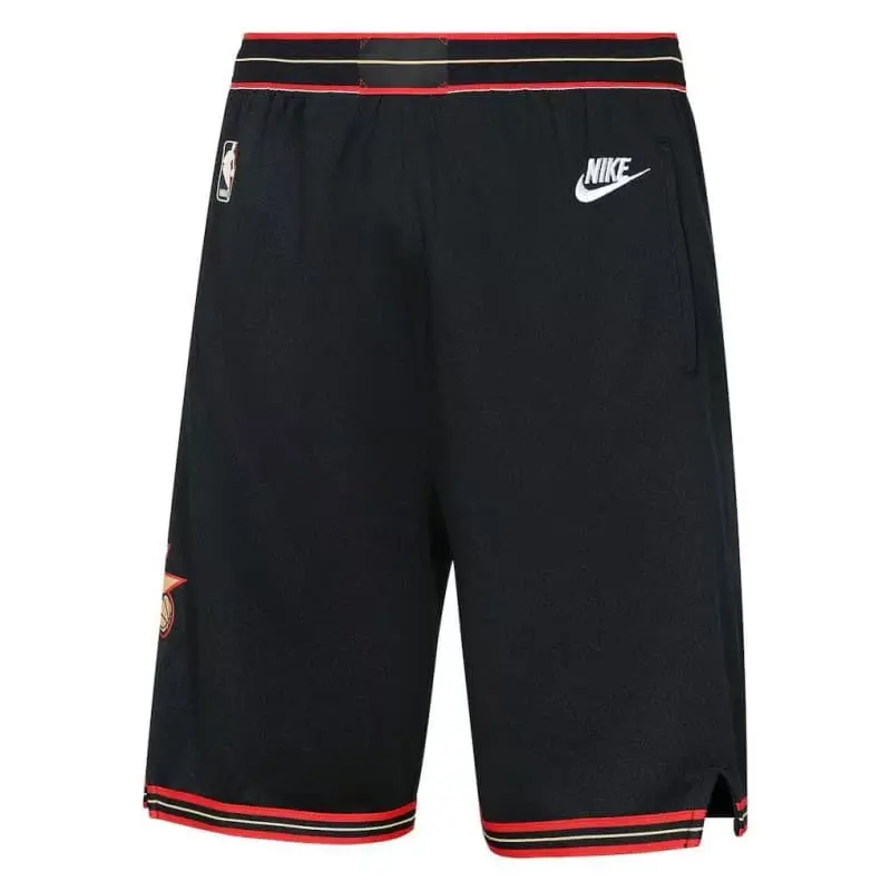 Pantalón Corto Philadelphia 76ers 2026 Negro Retro
