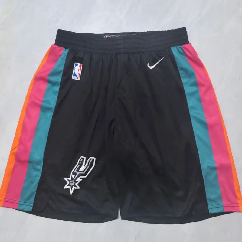Pantalón Corto San Antonio Spurs 2026 City Edition Negro