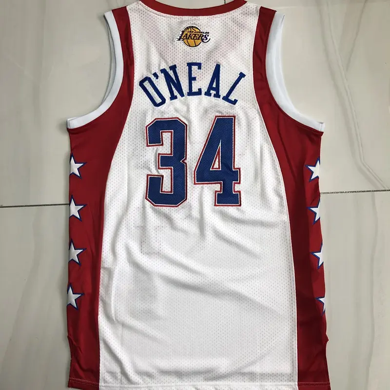 Camiseta Shaquille O'Neal #34 All-Star 2004 Blanco