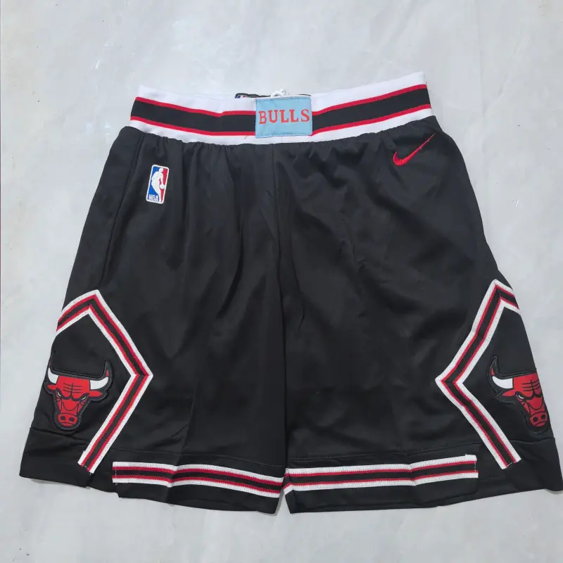 Pantalón Corto Chicago Bulls 2026 Negro City Edition Pantalón Corto Chicago Bulls 2026 Negro City Edition