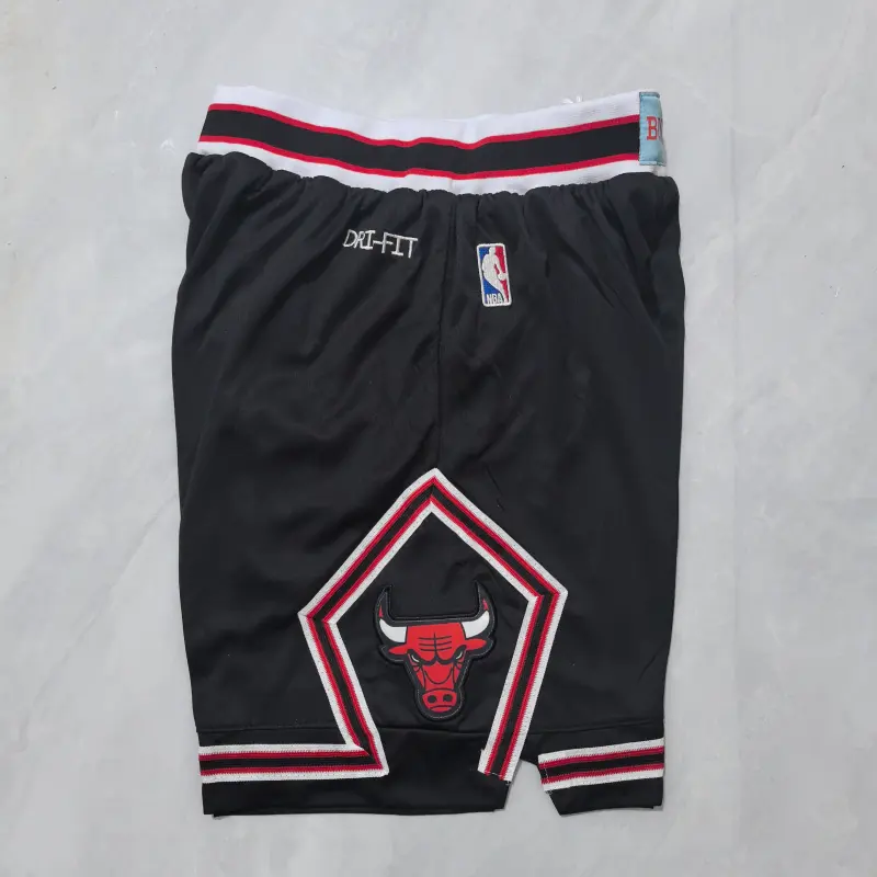 Pantalón Corto Chicago Bulls 2026 Negro City Edition