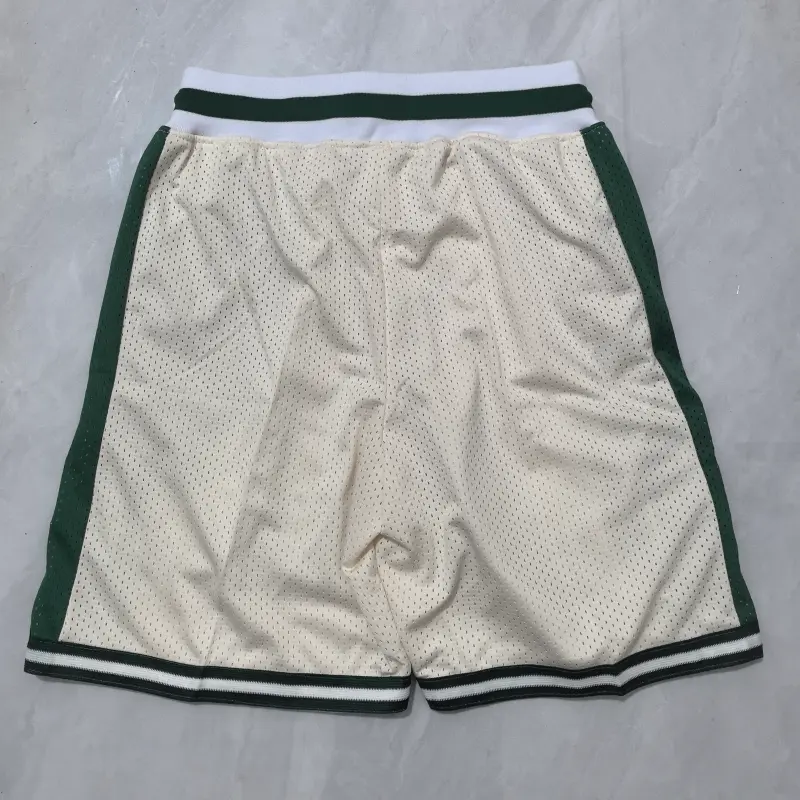 Pantalón Corto de Bolsillo Boston Celtics Beige/Verde