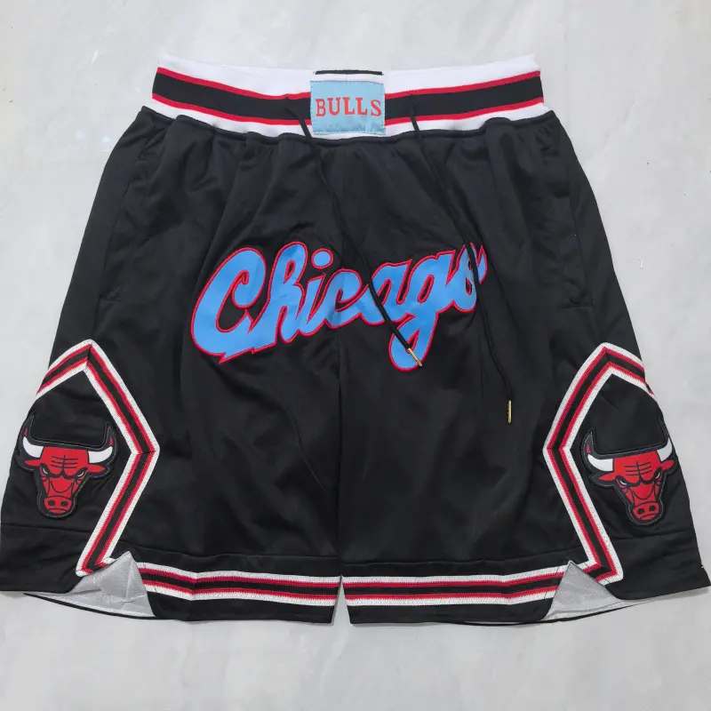 Pantalón Corto de Bolsillo Chicago Bulls 2026 Negro City Edition Pantalón Corto de Bolsillo Chicago Bulls 2026 Negro City Edition