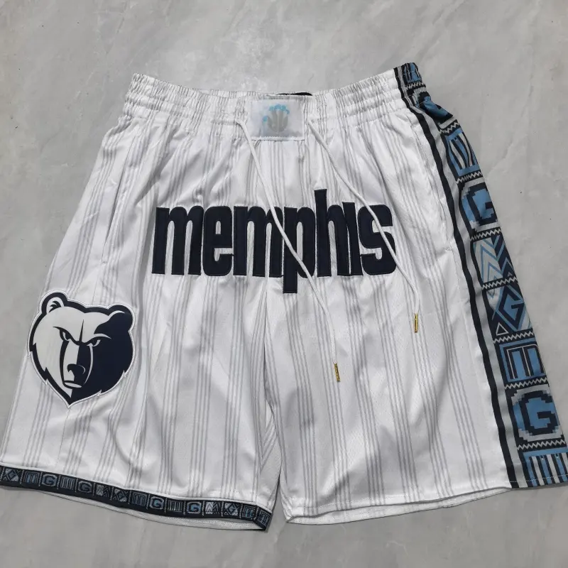 Pantalón Corto de Bolsillo Memphis Grizzlies 2026 Blanco City Edition