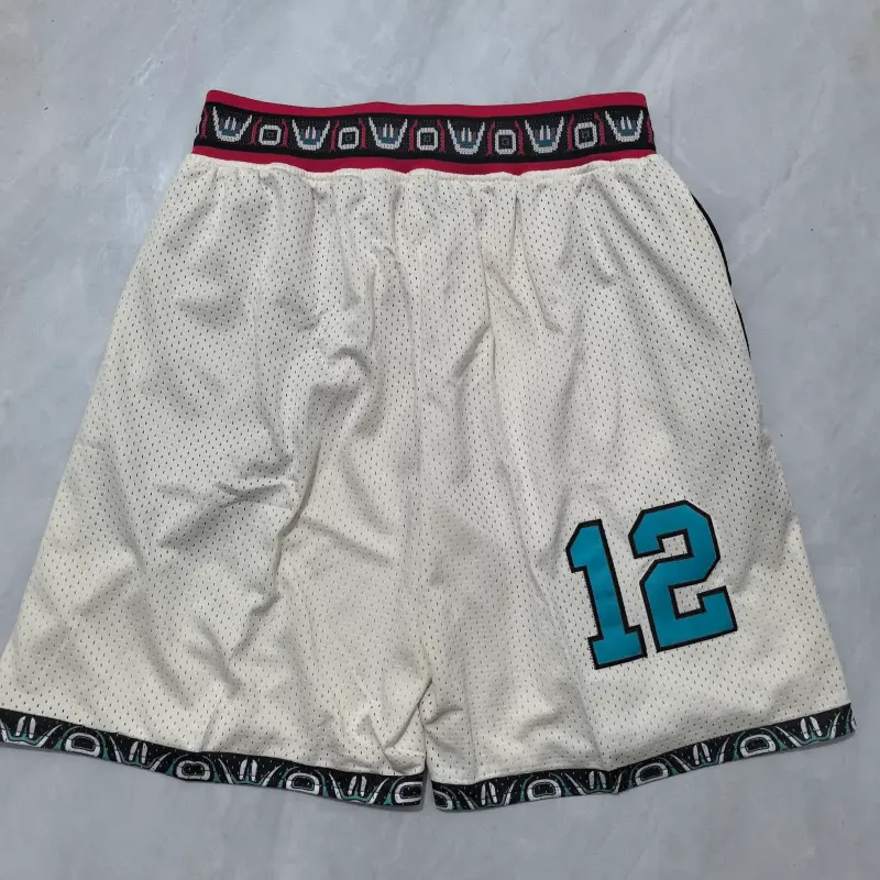 Pantalón Corto de Bolsillo Memphis Grizzlies Beige Retro