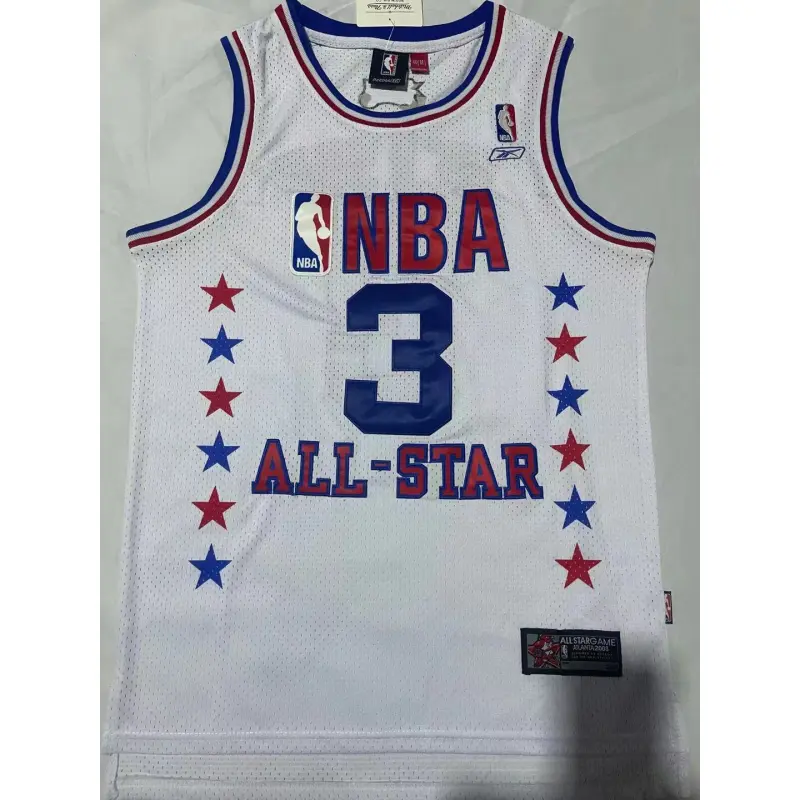 Camiseta Allen Iverson #3 All-Star Blanco Classic Edition Camiseta Allen Iverson #3 All-Star Blanco Classic Edition