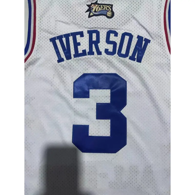 Camiseta Allen Iverson #3 All-Star Blanco Classic Edition Camiseta Allen Iverson #3 All-Star Blanco Classic Edition