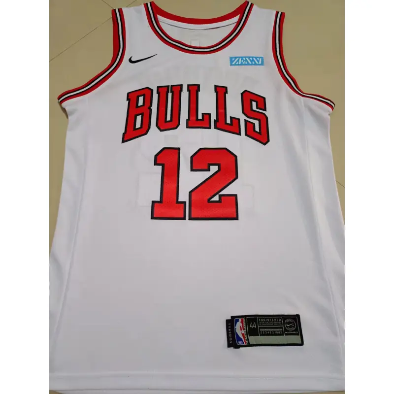 Camiseta Ayo Dosunmu #12 Chicago Bulls Blanco Camiseta Ayo Dosunmu #12 Chicago Bulls Blanco