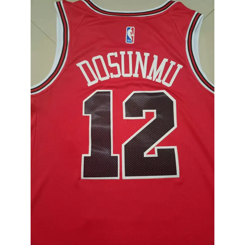 Camiseta Ayo Dosunmu #12 Chicago Bulls Rojo