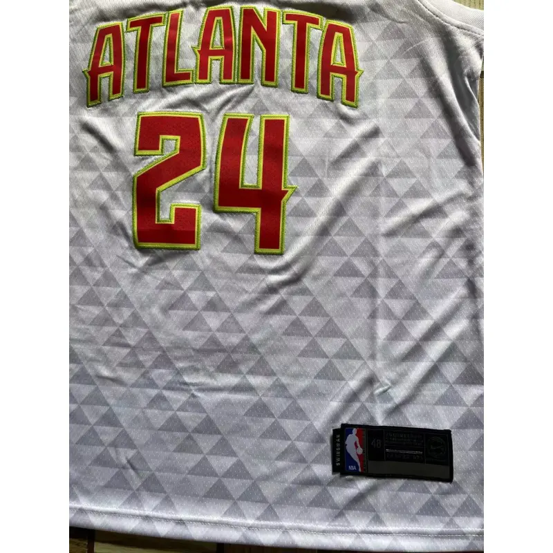 Camiseta Bruno Fernando #24 Atlanta Hawks Blanco