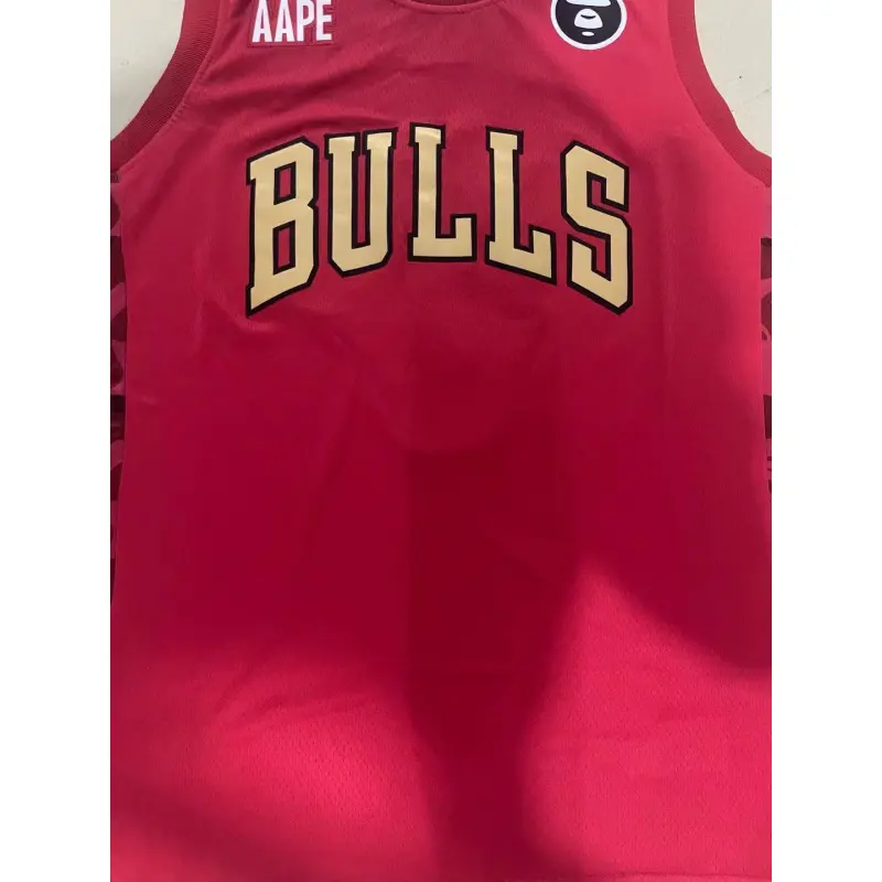 Camiseta Chicago Bulls Rojo Cabeza de toro Edition
