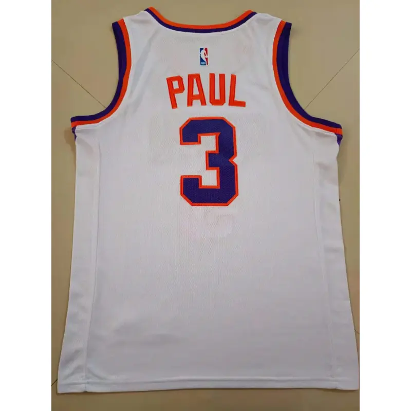 Camiseta Chris Paul #3 Phoenix Suns 2021 Blanco