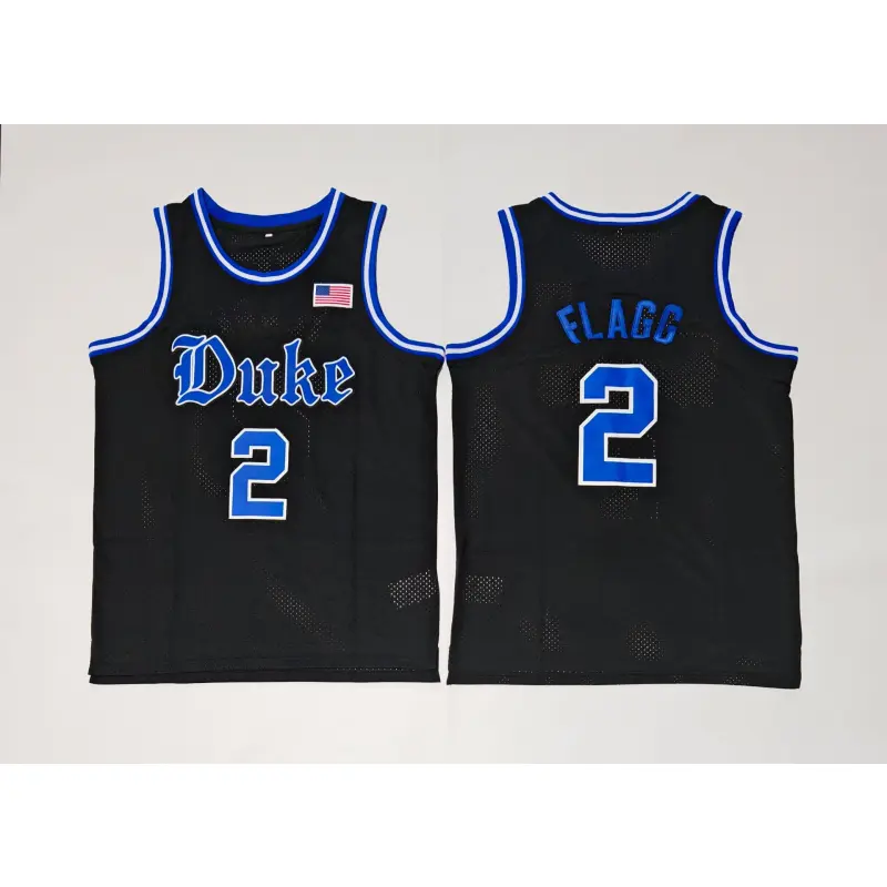 Camiseta Cooper Flagg #2 Duke University Negro