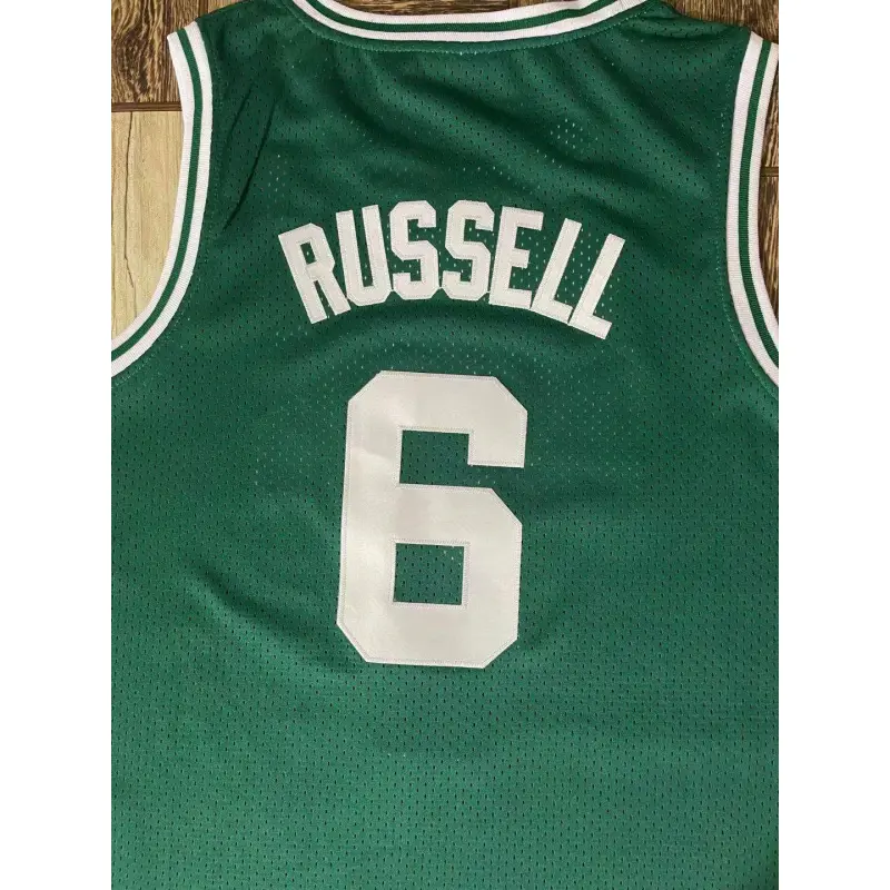 Camiseta D’Angelo Russell #6 Boston Celtics 1962 Verde Classic Edition