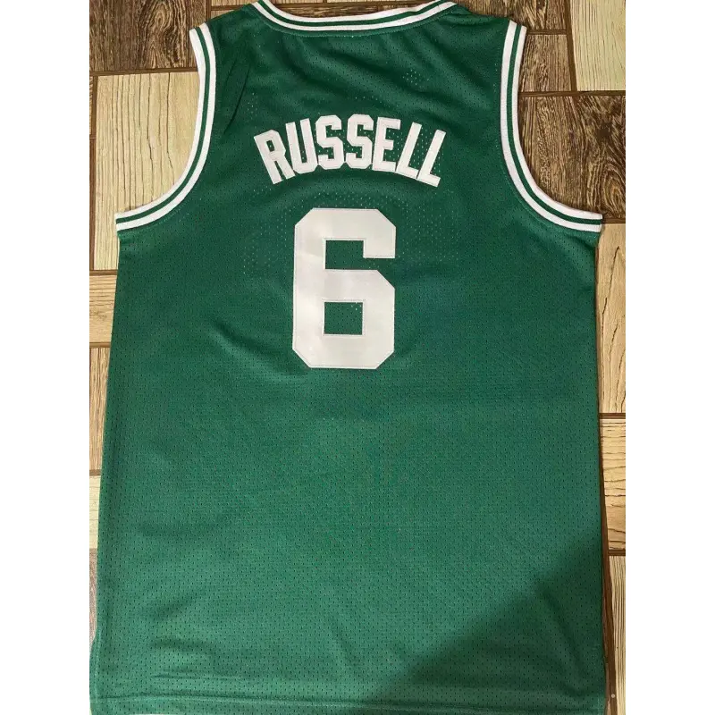 Camiseta D’Angelo Russell #6 Boston Celtics 1962 Verde Classic Edition