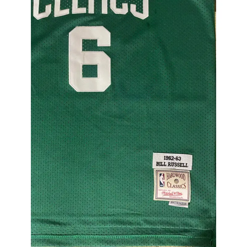 Camiseta D’Angelo Russell #6 Boston Celtics 1962 Verde Classic Edition