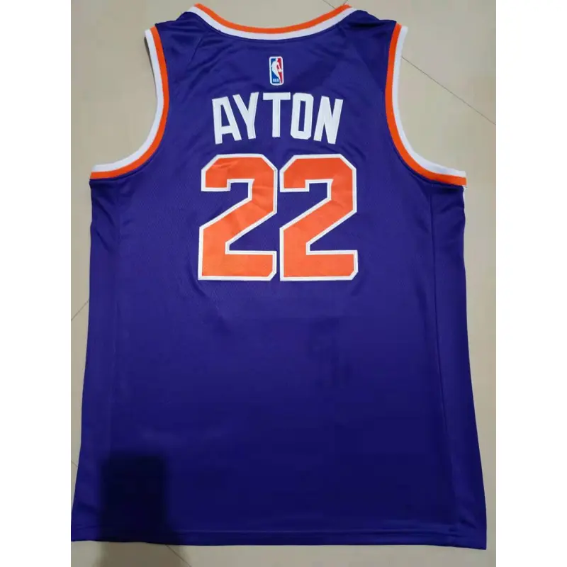 Camiseta Deandre Ayton #22 Phoenix Suns 2021 Morado