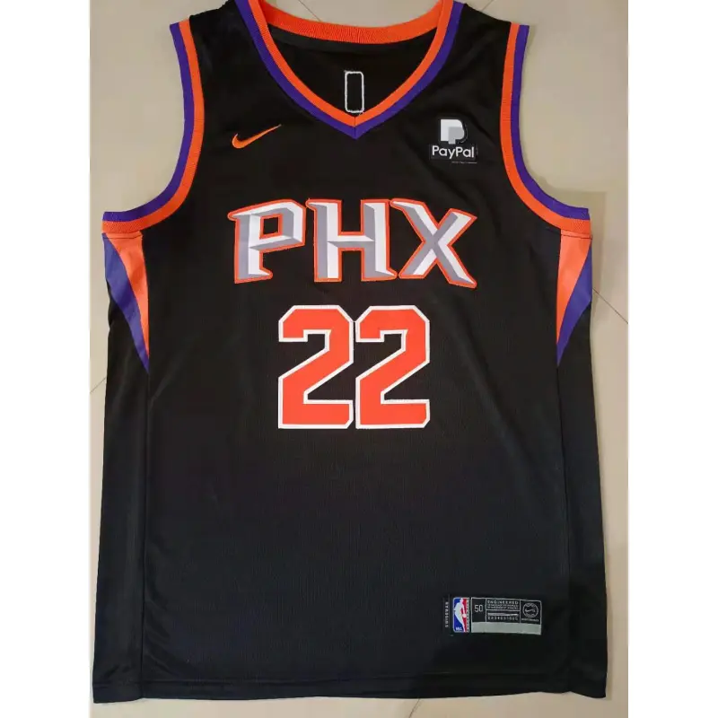 Camiseta Deandre Ayton #22 Phoenix Suns 2025 Negro