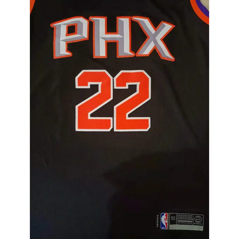 Camiseta Deandre Ayton #22 Phoenix Suns 2025 Negro 