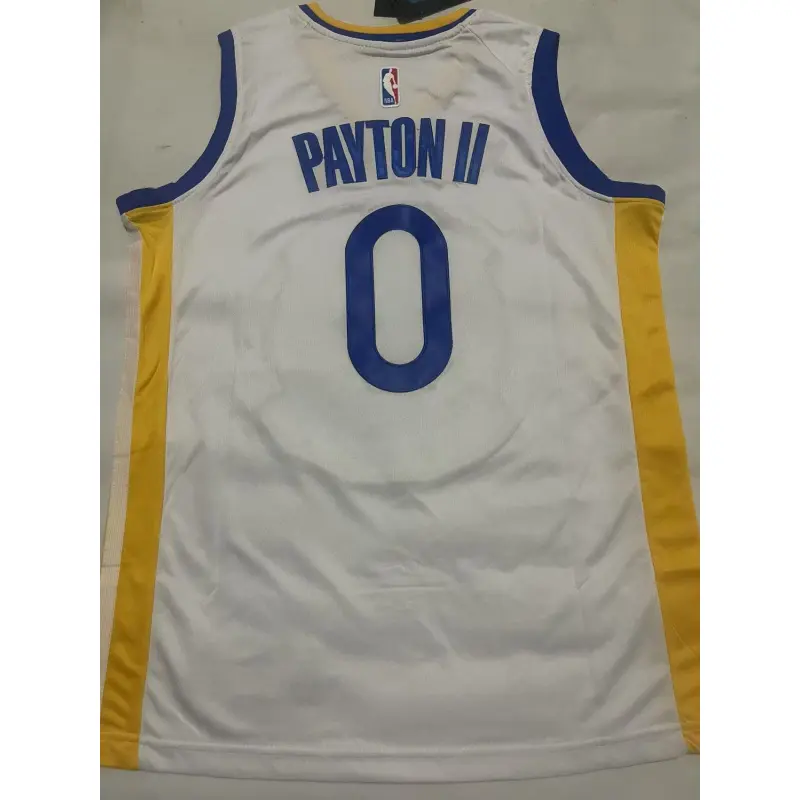 Camiseta Gary Payton II #0 Golden State Warriors Blanco