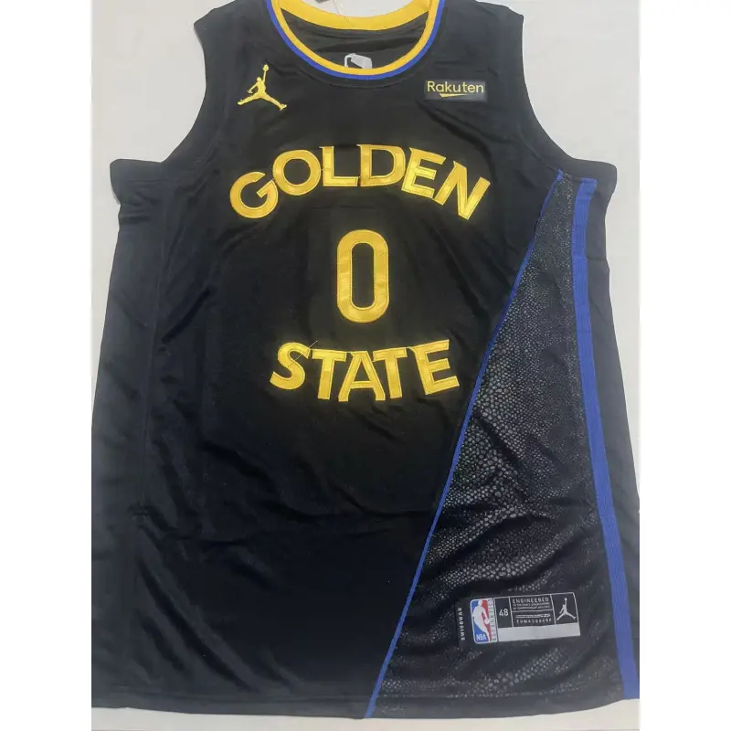 Camiseta Gary Payton II #0 Golden State Warriors Negro
