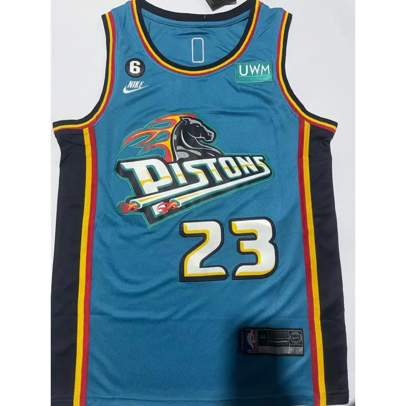 Camiseta Jaden Ivey #23 Detroit Pistons 2023 Verde Oscuro