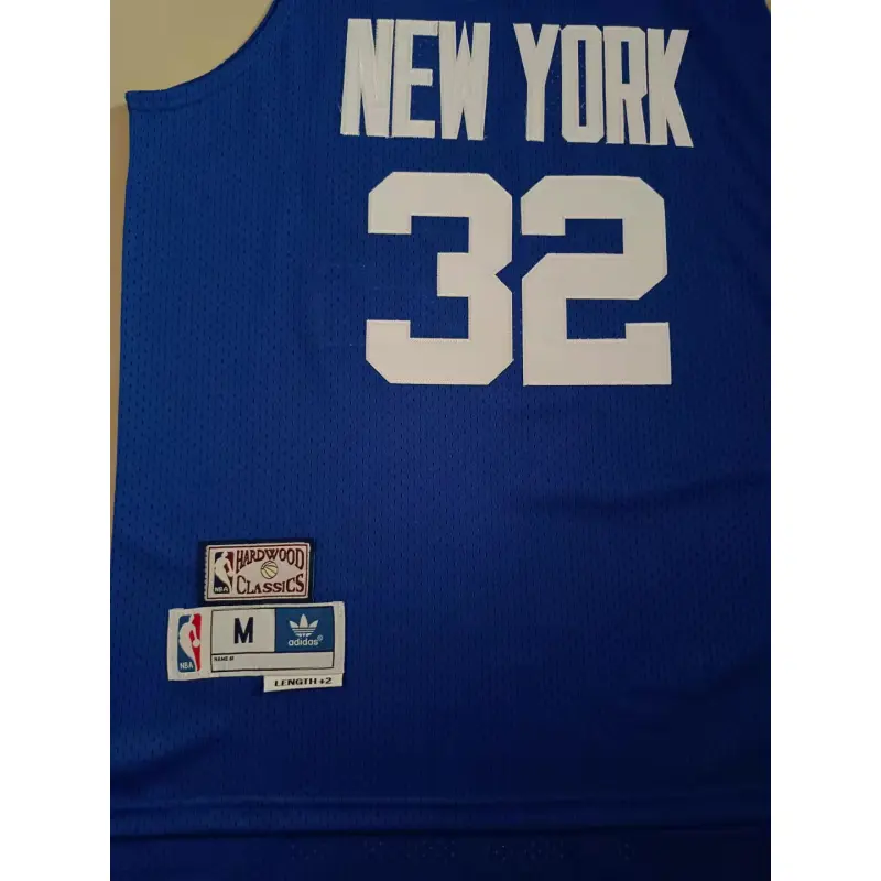 Camiseta Julius Erving #32 Brooklyn Nets Azul Classic Edition