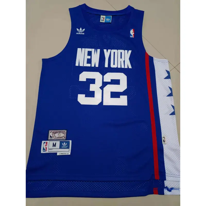 Camiseta Julius Erving #32 Brooklyn Nets Azul Classic Edition