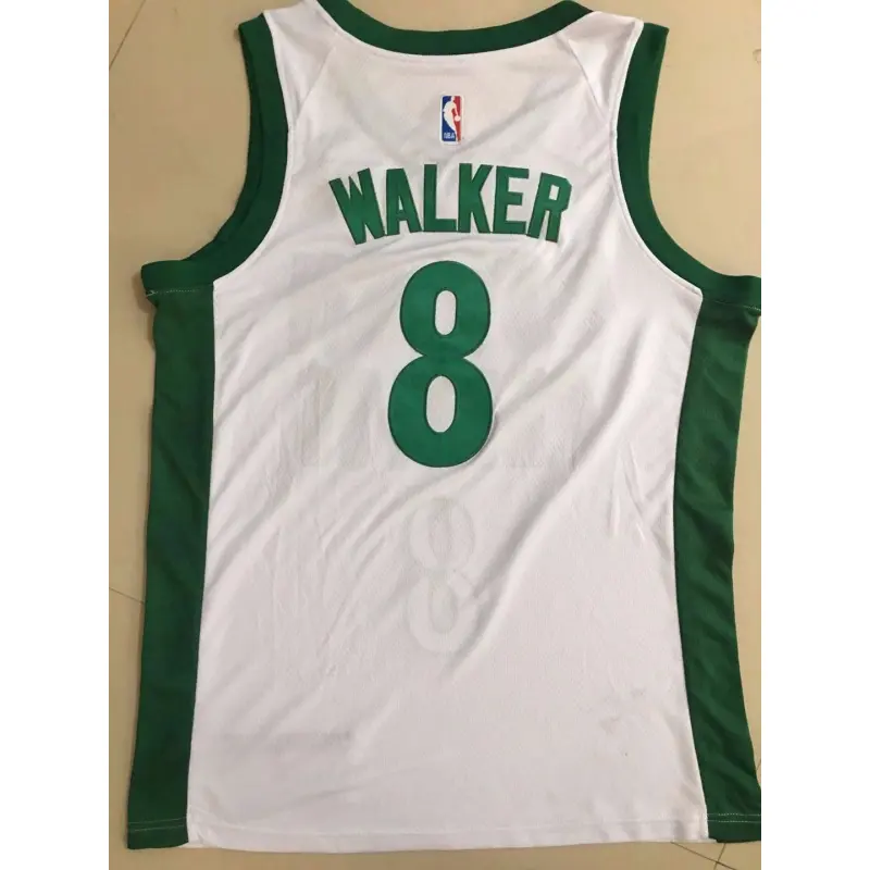 Camiseta Kemba Walker#8 Boston Celtics 2021 Blanco City Edition Camiseta Kemba Walker#8 Boston Celtics 2021 Blanco City Edition