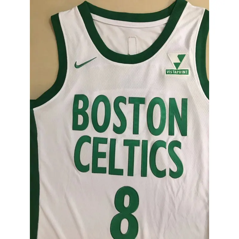 Camiseta Kemba Walker#8 Boston Celtics 2021 Blanco City Edition Camiseta Kemba Walker#8 Boston Celtics 2021 Blanco City Edition