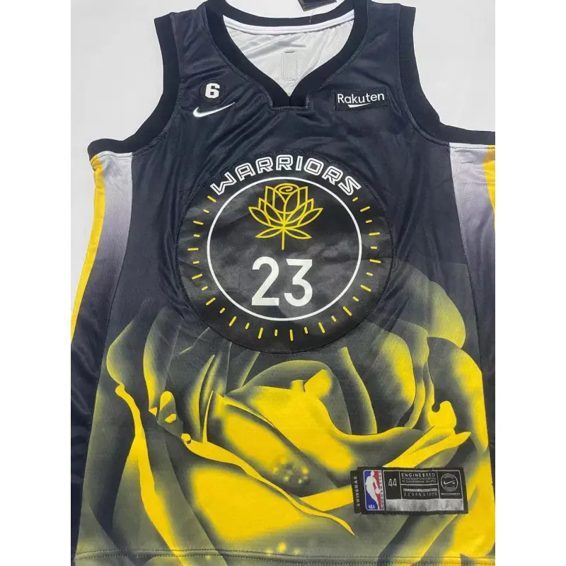Camiseta Klay Thompson #23 Golden State Warriors 2023 City Edition Negro